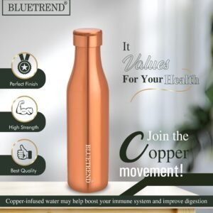 Home copper bottle ruby mart