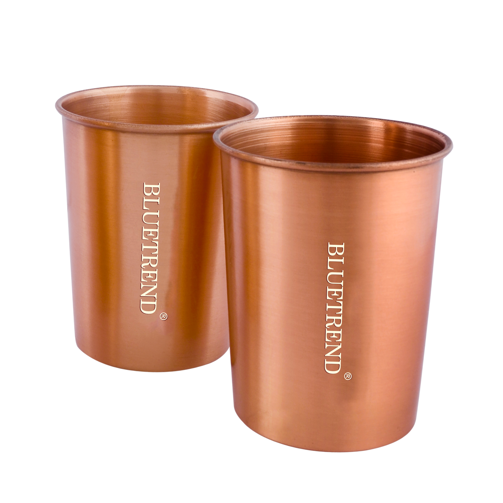 copper matt bottle with glass set copper matt bottle with glass set