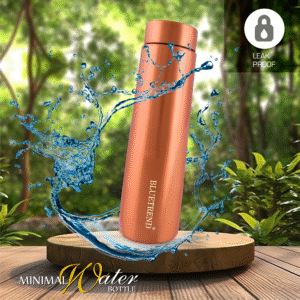 Home copper tapper matt bottle